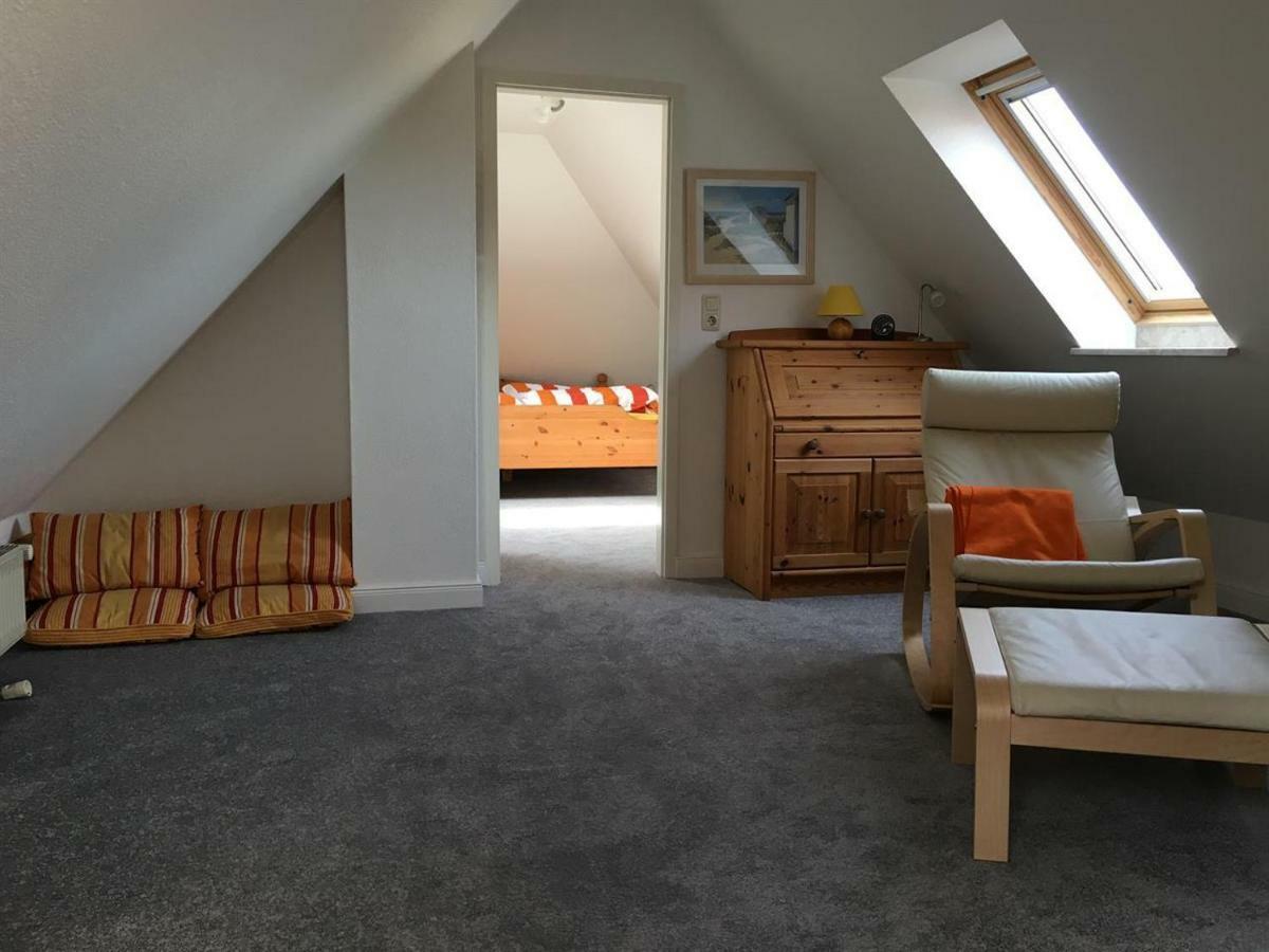 Haus Eiderblick-Wohnung Hooge Sankt Peter-Ording Esterno foto