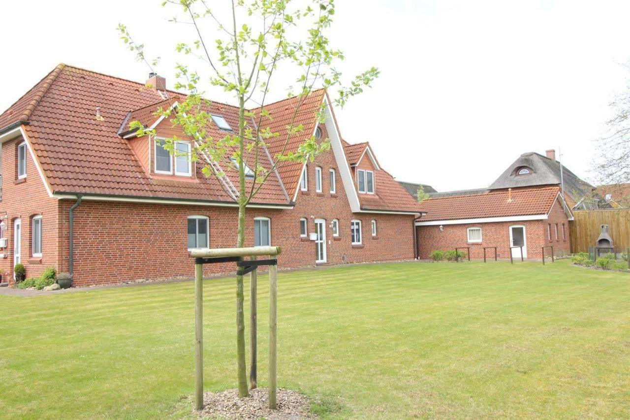 Haus Eiderblick-Wohnung Hooge Sankt Peter-Ording Esterno foto