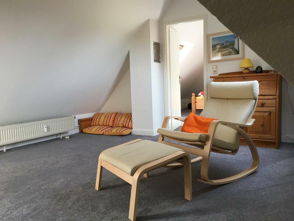 Haus Eiderblick-Wohnung Hooge Sankt Peter-Ording Esterno foto