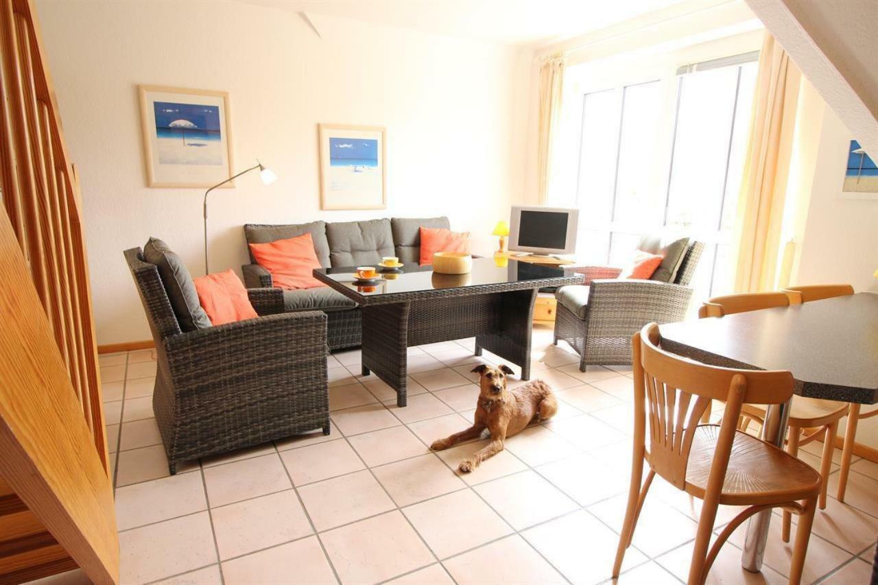 Haus Eiderblick-Wohnung Hooge Sankt Peter-Ording Esterno foto