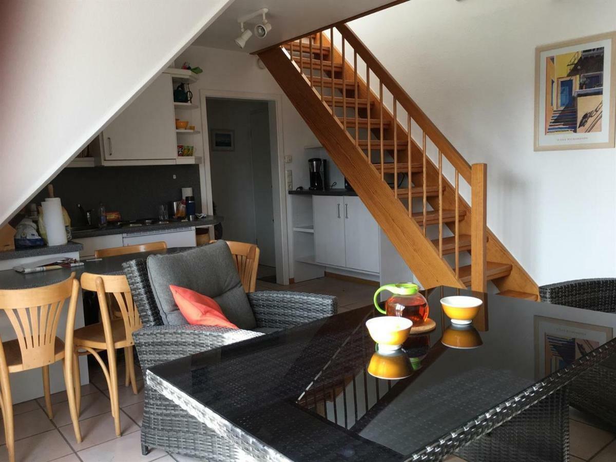 Haus Eiderblick-Wohnung Hooge Sankt Peter-Ording Esterno foto