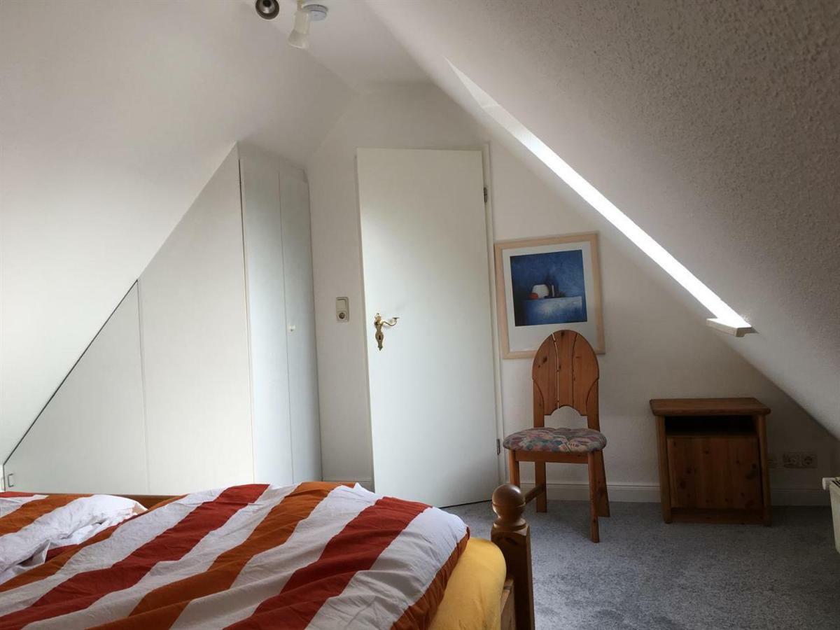 Haus Eiderblick-Wohnung Hooge Sankt Peter-Ording Esterno foto